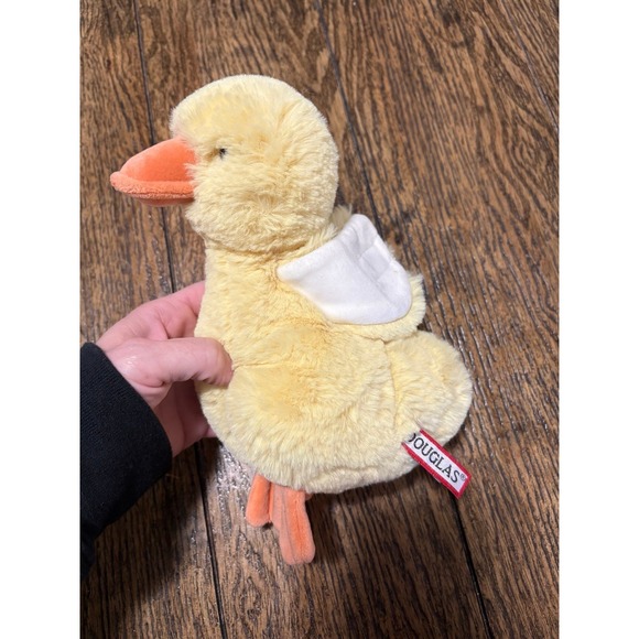 Douglas Dennie Mini Soft Duck Plush Stuffed Animal, 7" tall - Picture 2 of 3